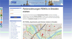 Desktop Screenshot of dresden-ferienwohnungen.net