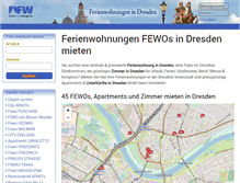 Tablet Screenshot of dresden-ferienwohnungen.net